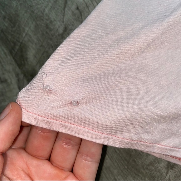 Lacoste Dress Shift Cotton Pink Red Sporty Tshirt Dress - Picture 3 of 5